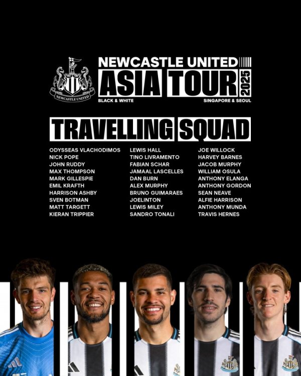 这是要离队？纽卡官方：伊萨克因大腿伤势缺席季前赛