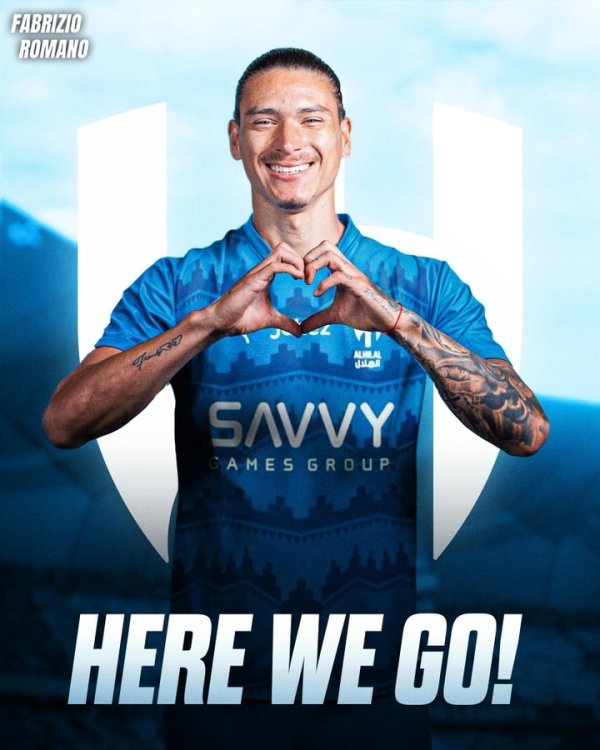 here we go！罗马诺：努涅斯加盟利雅得眉月 转会费5300万欧+浮动