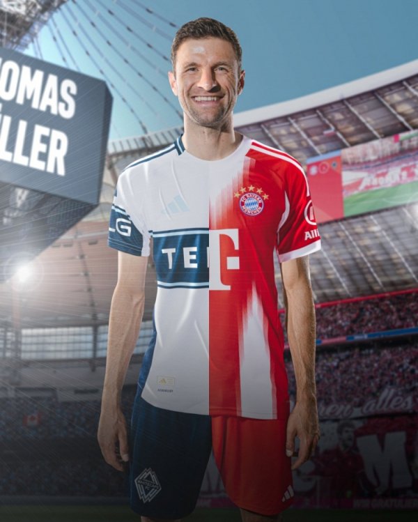 转战好意思职联！拜仁官推告别穆勒：祝你一切顺利，传闻！♥️