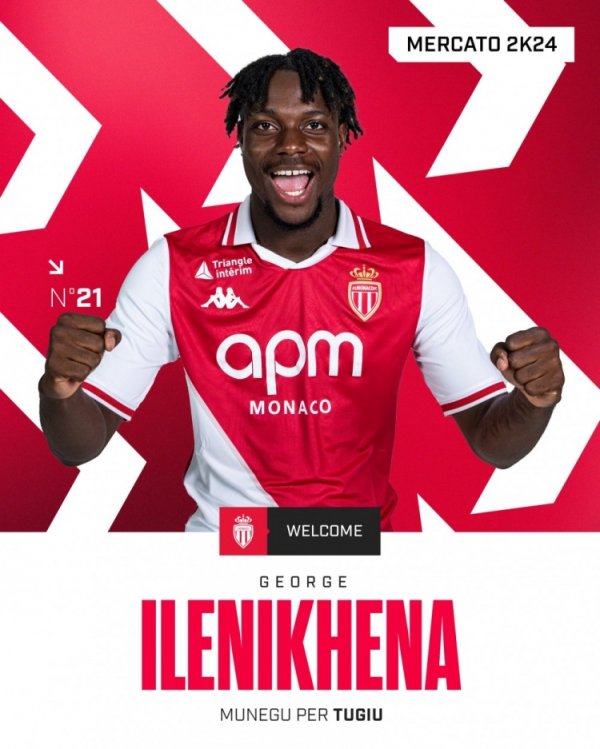 迪马：佛罗伦萨商谈租出+选拔买断摩纳哥19岁先锋伊莱尼赫纳