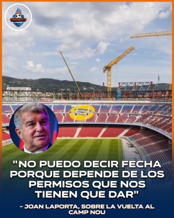 拉波尔塔说念转头诺坎普：正力争确保尽快转头 我不可说出具体日历