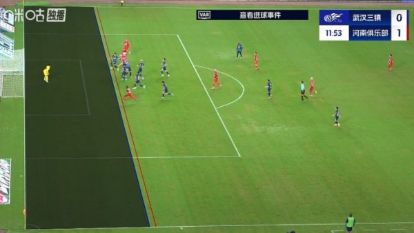 首开纪录！阿奇姆彭头球贫穷破门，VAR阐发灵验，河南1-0三镇