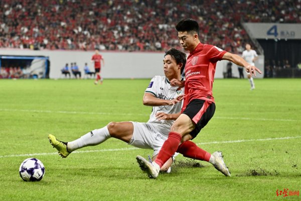 周定洋精彩凌空斩！成王人蓉城1比0力克江原FC，取得亚冠正赛首胜