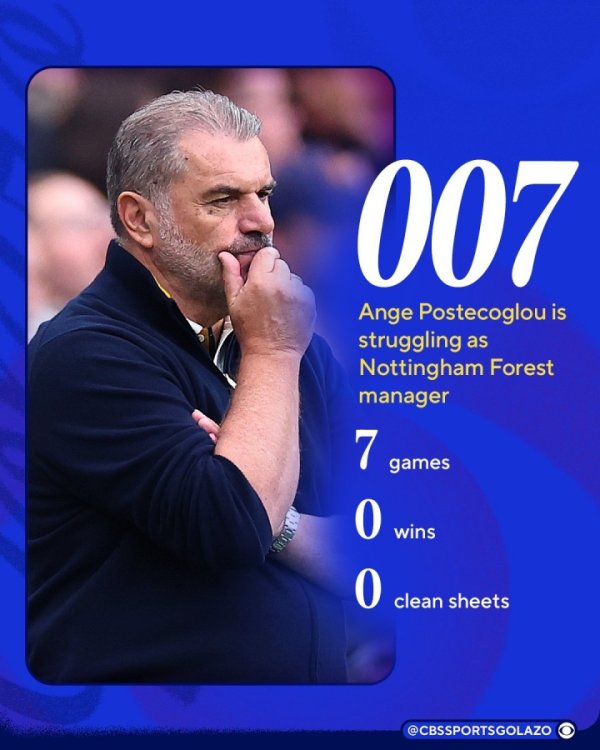 你亦然007🤣澳波握教丛林，新赛季7场0胜0零封