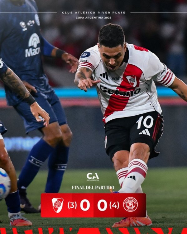 河床22脚射门无果+点球大战不敌门多萨落寞，无缘阿根廷杯决赛