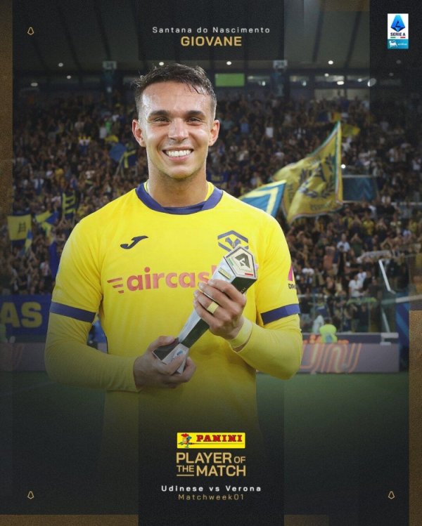 斯基拉：佛罗伦萨和AC米兰关心维罗纳21岁时尚吉奥瓦尼-桑塔纳