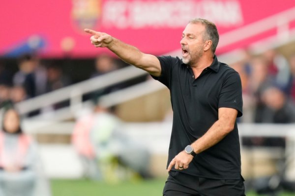 弗里克：巴萨本场比赛的进展让我酣畅，本周的测验是本赛季最佳的