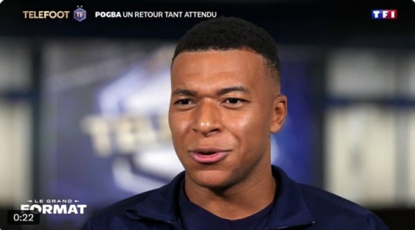 姆巴佩：我与博格巴时时关连，但愿他大致重拾巅峰情状