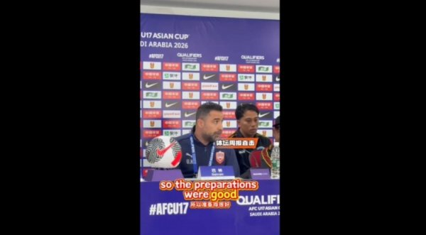 巴林国少主帅：倡导是为国度队运送球员，很荣幸与中国队交手